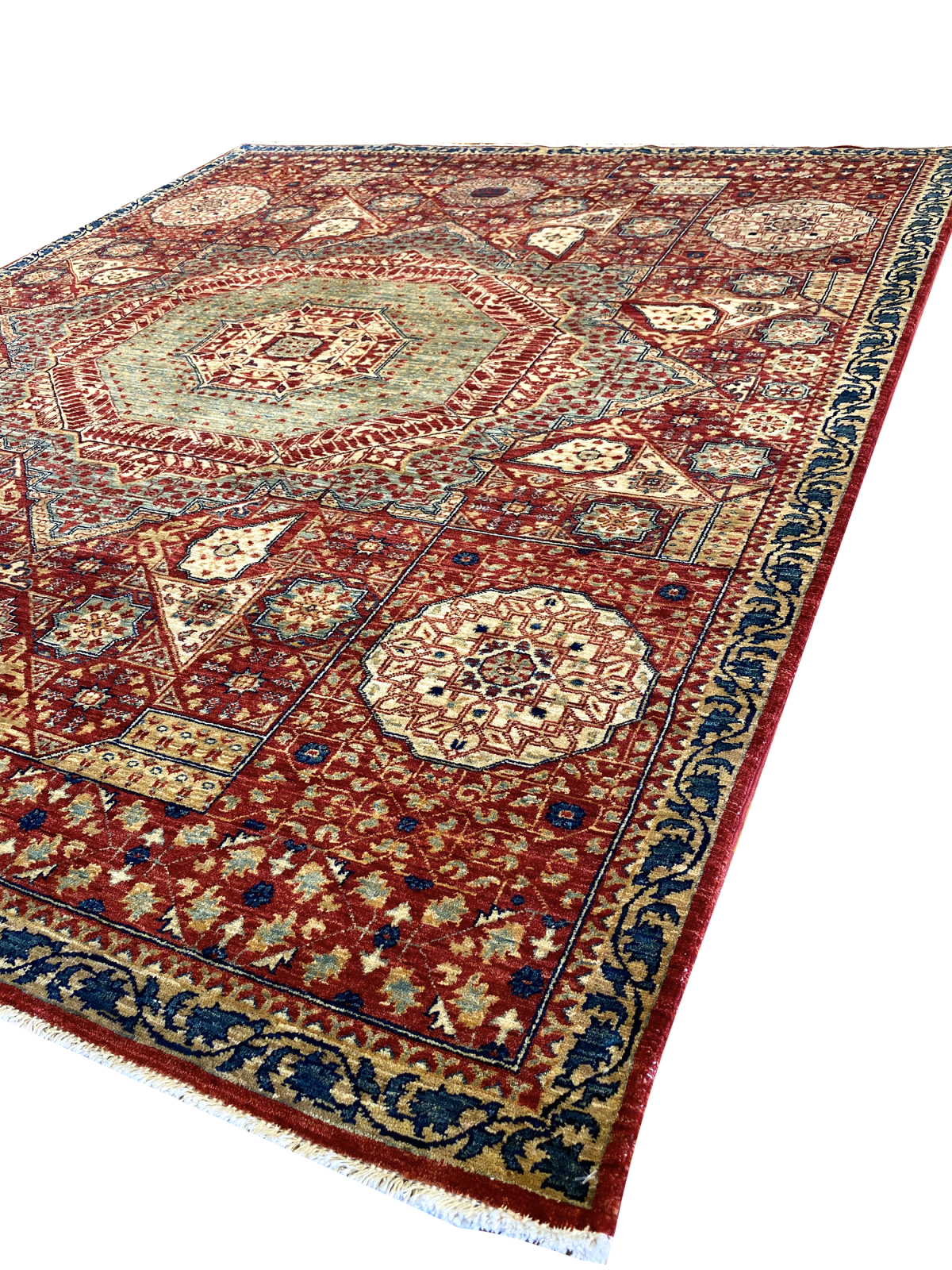 Mamluk 5' 5" x 6' 5" Handmade Area Rug - Shabahang Royal Carpet
