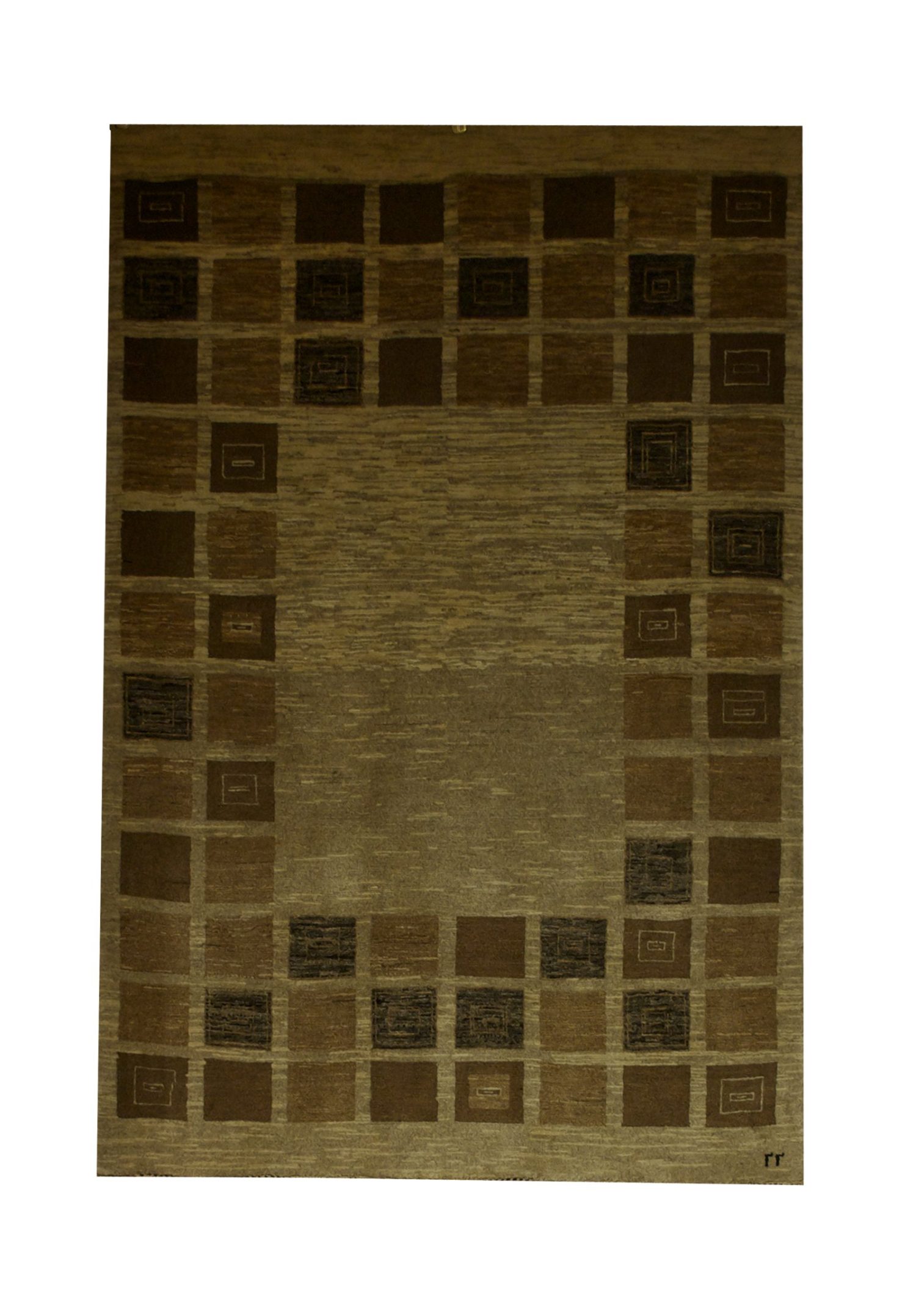 Persian Gabbeh 3' 5" x 5' Wool Handmade Area Rug - Shabahang Royal Carpet