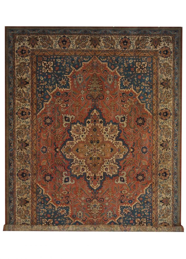 Antique Persian Khoy 8' 6" x 11' 1" Handmade Area Rug - Shabahang Royal Carpet