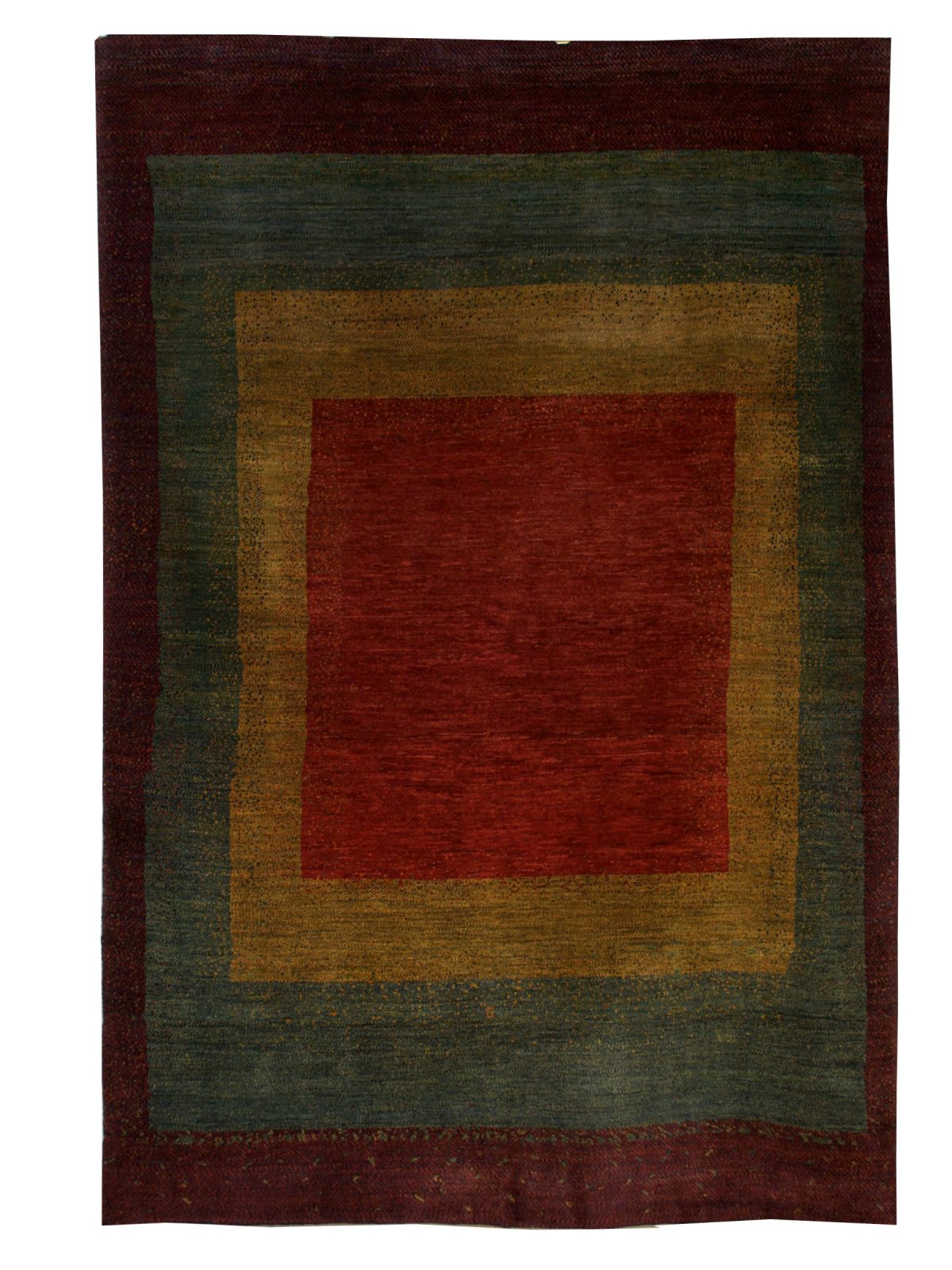 Persian Gabbeh 3' 8" x 5' 8" Wool Handmade Area Rug - Shabahang Royal Carpet
