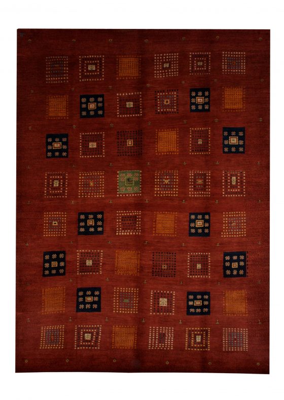 Persian Gabbeh 7' x 9' 9" Wool Handmade Area Rug - Shabahang Royal Carpet