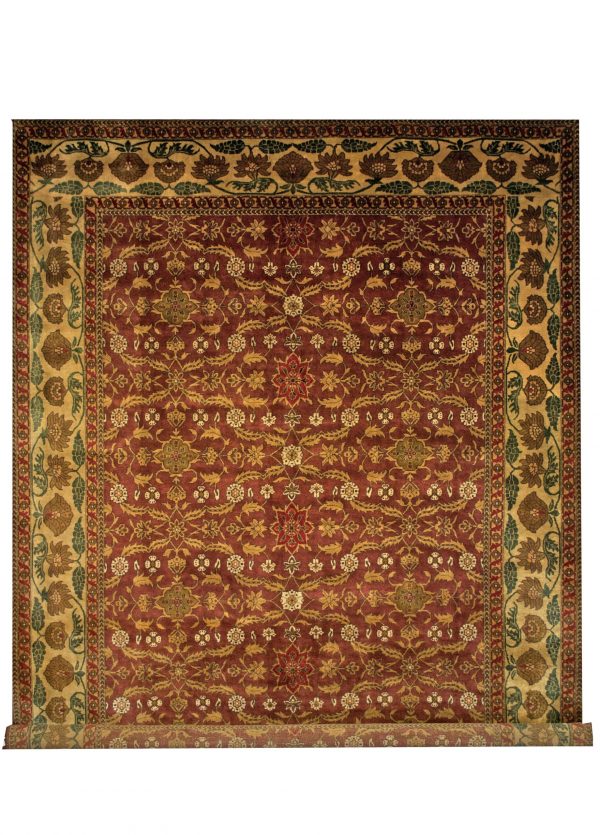 Old World Kerman 8' 10" x 11' 8" Handmade Area Rug - Shabahang Royal Carpet