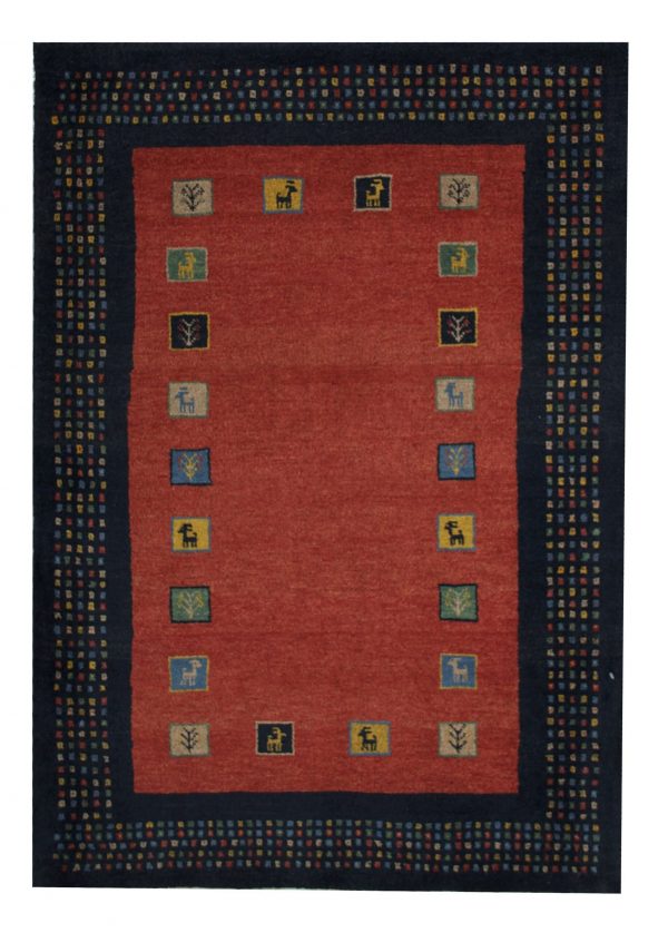 Persian Gabbeh Handmade Area Rug - Shabahang Royal Carpet