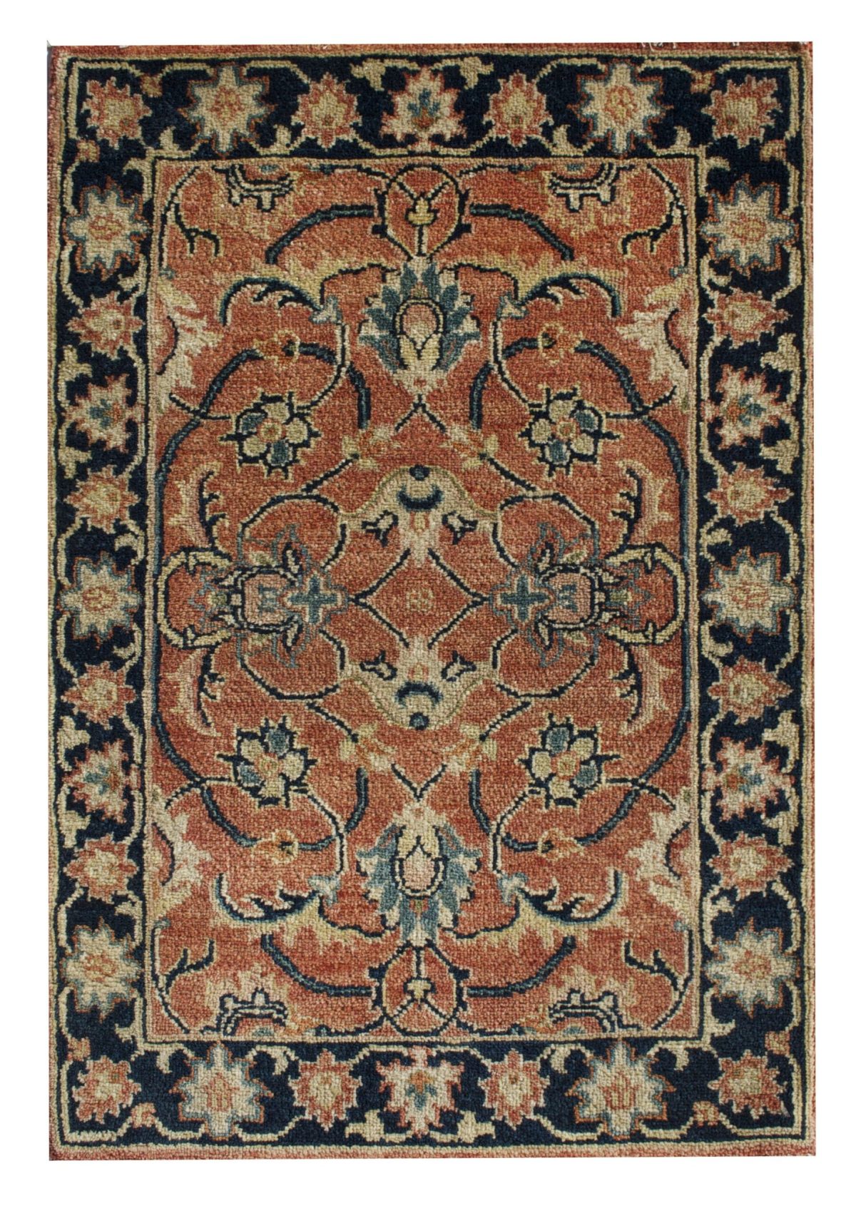 Traditional 2' x 3' Wool Handmade Area Rug - Shabahang Royal Carpet