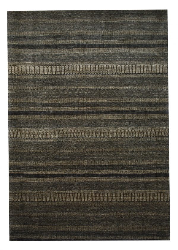 Gabbeh 6' 7" x 9' 6" Wool Handmade Area Rug - Shabahang Royal Carpet