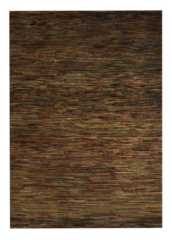 Gabbeh 4' 6" x 6' 4" Wool Handmade Area Rug - Shabahang Royal Carpet