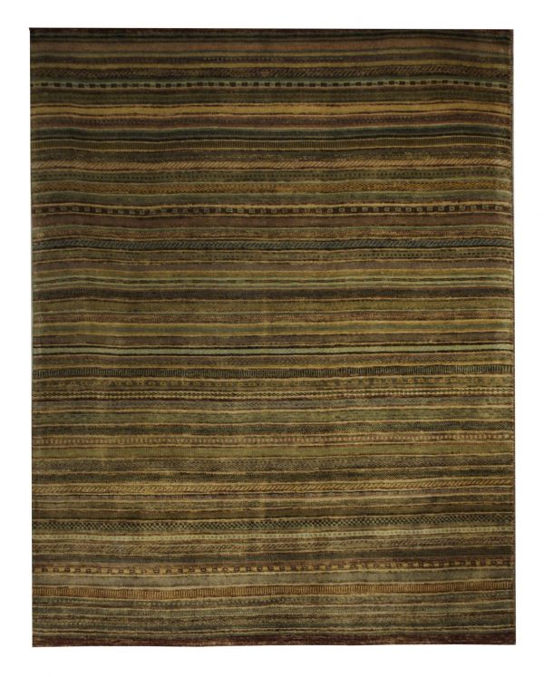 Gabbeh 4' 6" x 5' 10" Wool Handmade Area Rug - Shabahang Royal Carpet