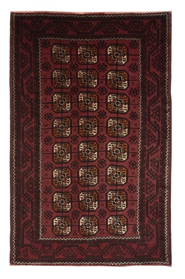 Antique Persian Balouchi 4' 10" x 7' 7" Handmade Wool Area Rug - Shabahang Royal Carpet