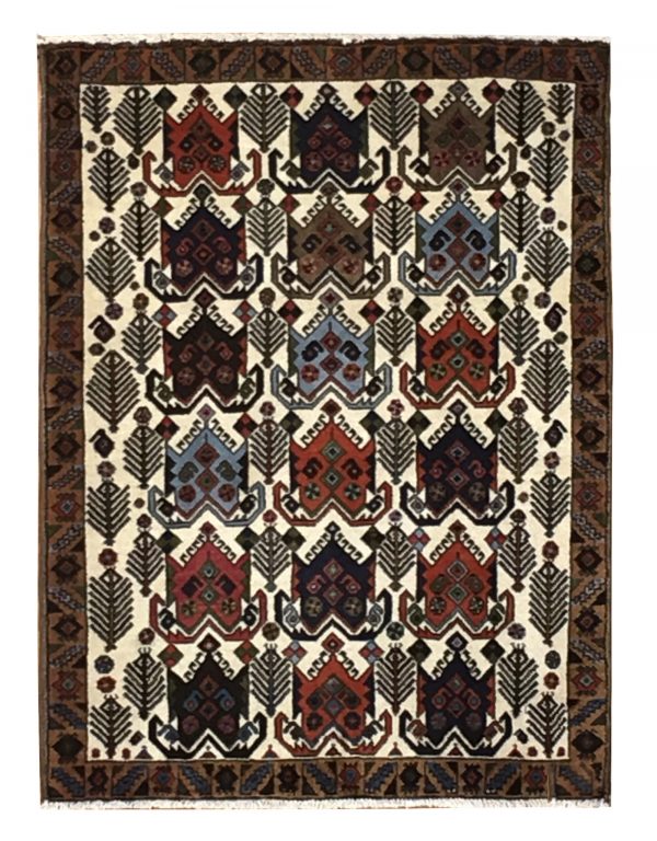Persian Afshar 2' 6" x 3' 4" Handmade Area Rug - Shabahang Royal Carpet