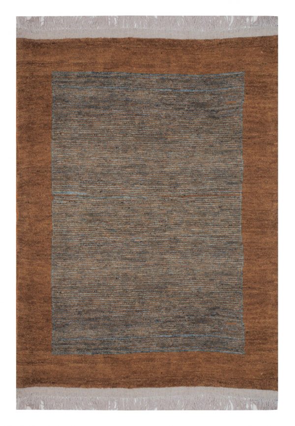 Persian Gabbeh 3' 8" x 5' 6" Wool Handmade Area Rug - Shabahang Royal Carpet