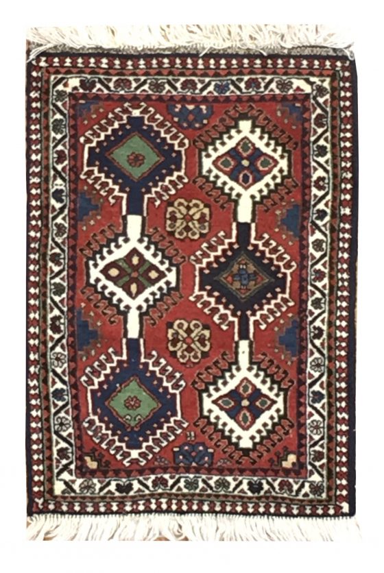 Persian Yallameh 1' 11" x 2' 9" Handmade Area Rug - Shabahang Royal Carpet