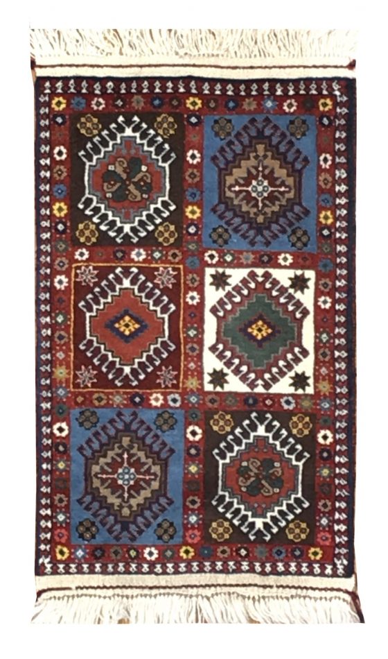 Persian Yallameh 1' 9" x 2' 9" Handmade Area Rug - Shabahang Royal Carpet