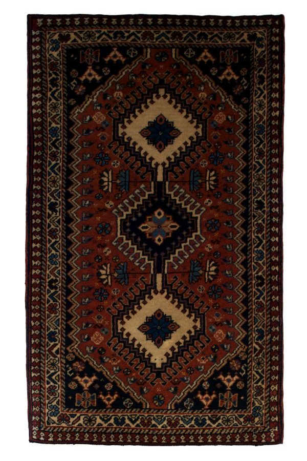 Persian Yallameh 1' 10" x 3' 1"  Handmade Area Rug - Shabahang Royal Carpet