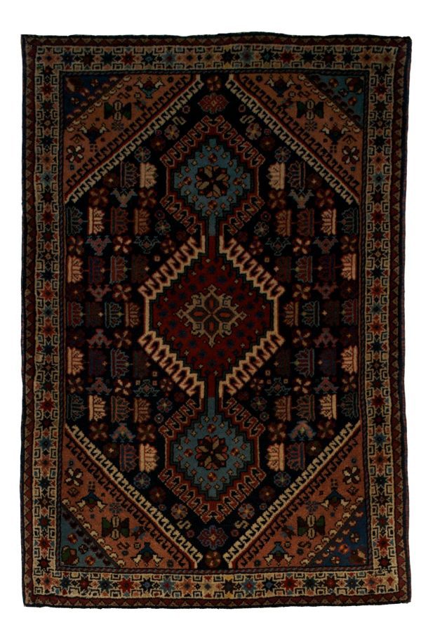 Persian Yallameh 2' x 3' 1"  Handmade Area Rug - Shabahang Royal Carpet