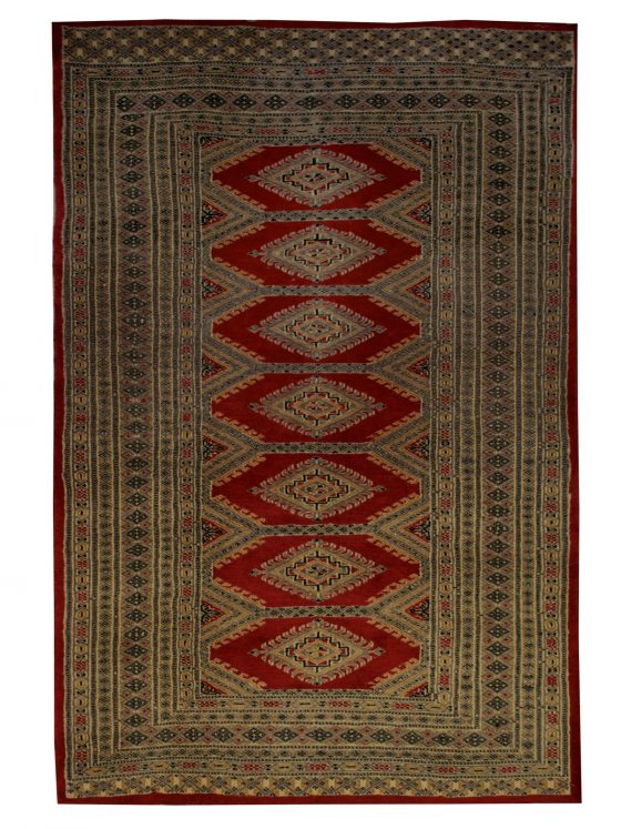 Bokara Tribal Handmade Area Rug - Shabahang Royal Carpet