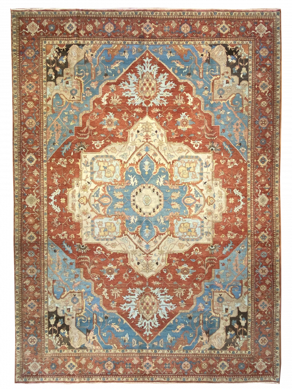 Heriz 10' x 14' Handmade Area Rug - Shabahang Royal Carpet