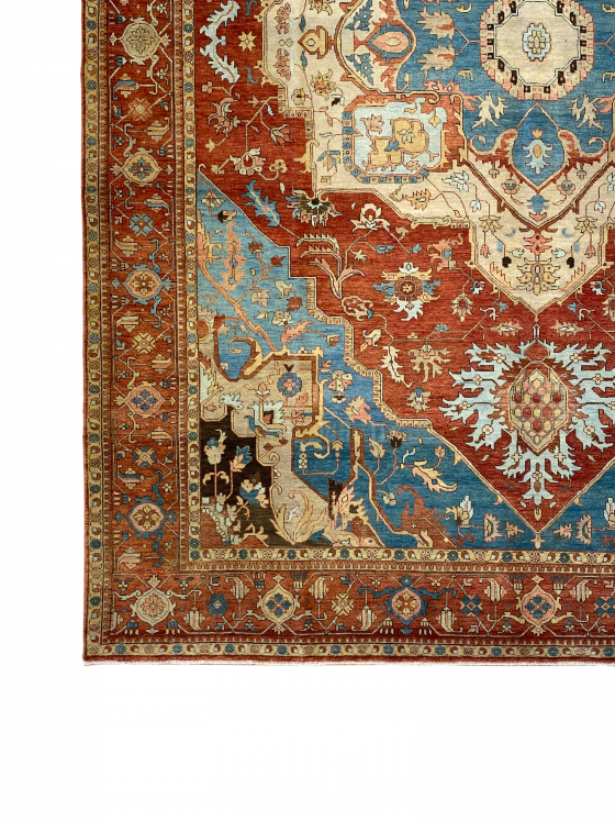 Heriz 10' x 14' Handmade Area Rug - Shabahang Royal Carpet