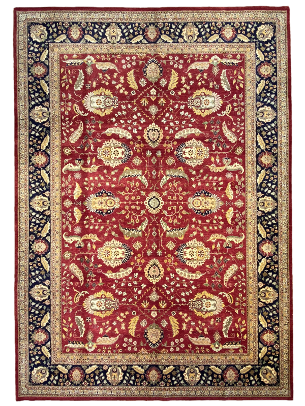 Fine Mahal 10' x 14' Handmade Area Rug - Shabahang Royal Carpet