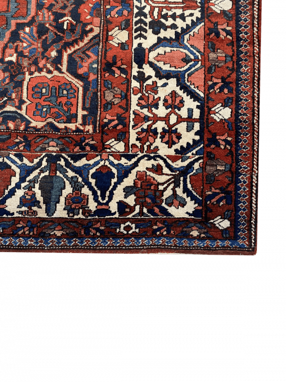 Antique Persian Bakhtiari 10' 3" x 14' Handmade Area Rug - Shabahang Royal Carpet