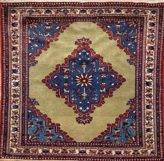 Vintage Persian Tafresh 2' 7" x 3' 6" Handmade Area Rug - Shabahang Royal Carpet