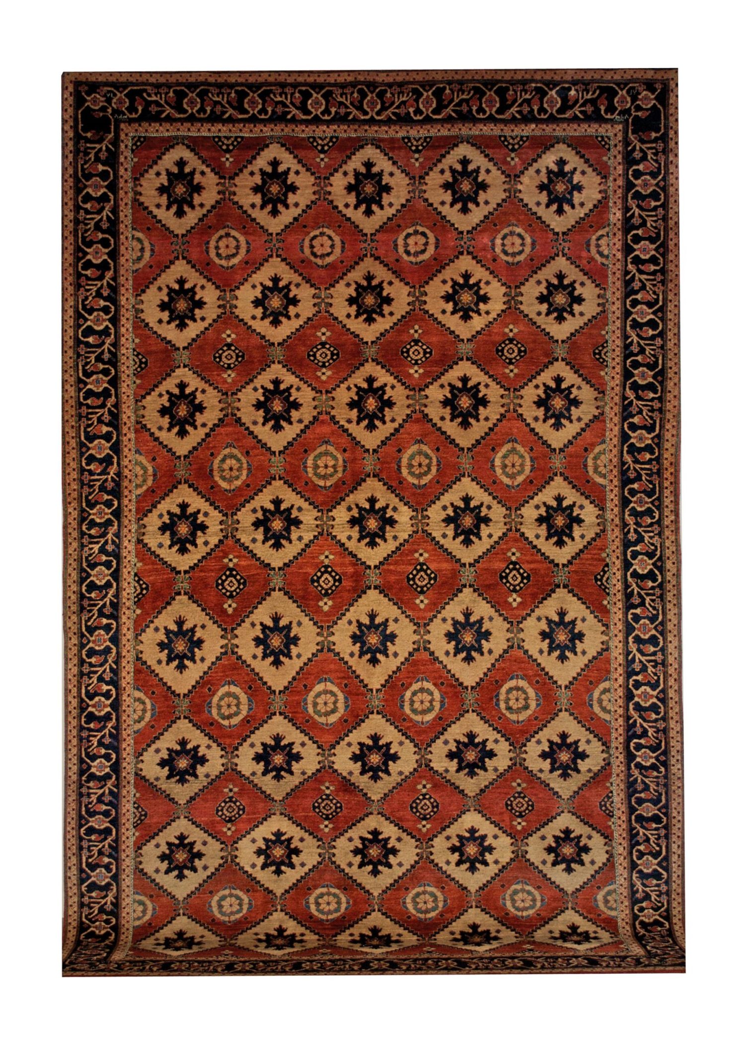 Persian Gabbeh 7' 1" x 11' Wool Handmade Area Rug - Shabahang Royal Carpet