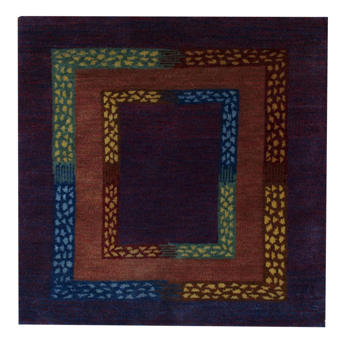 Gabbeh 2' x 2' Handmade Area Rug - Shabahang Royal Carpet