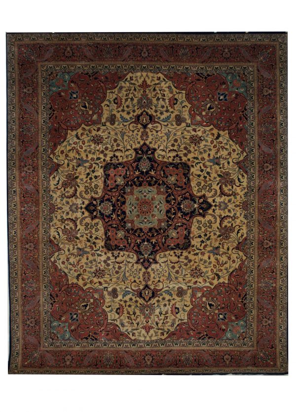 Kashan 8' x 10' Handmade Area Rug - Shabahang Royal Carpet